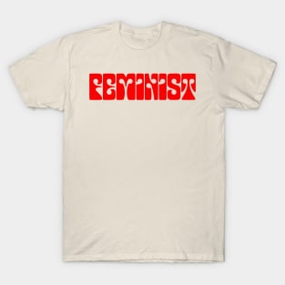 Feminist 09 - Classy, Minimal, Elegant Feminism Typography T-Shirt